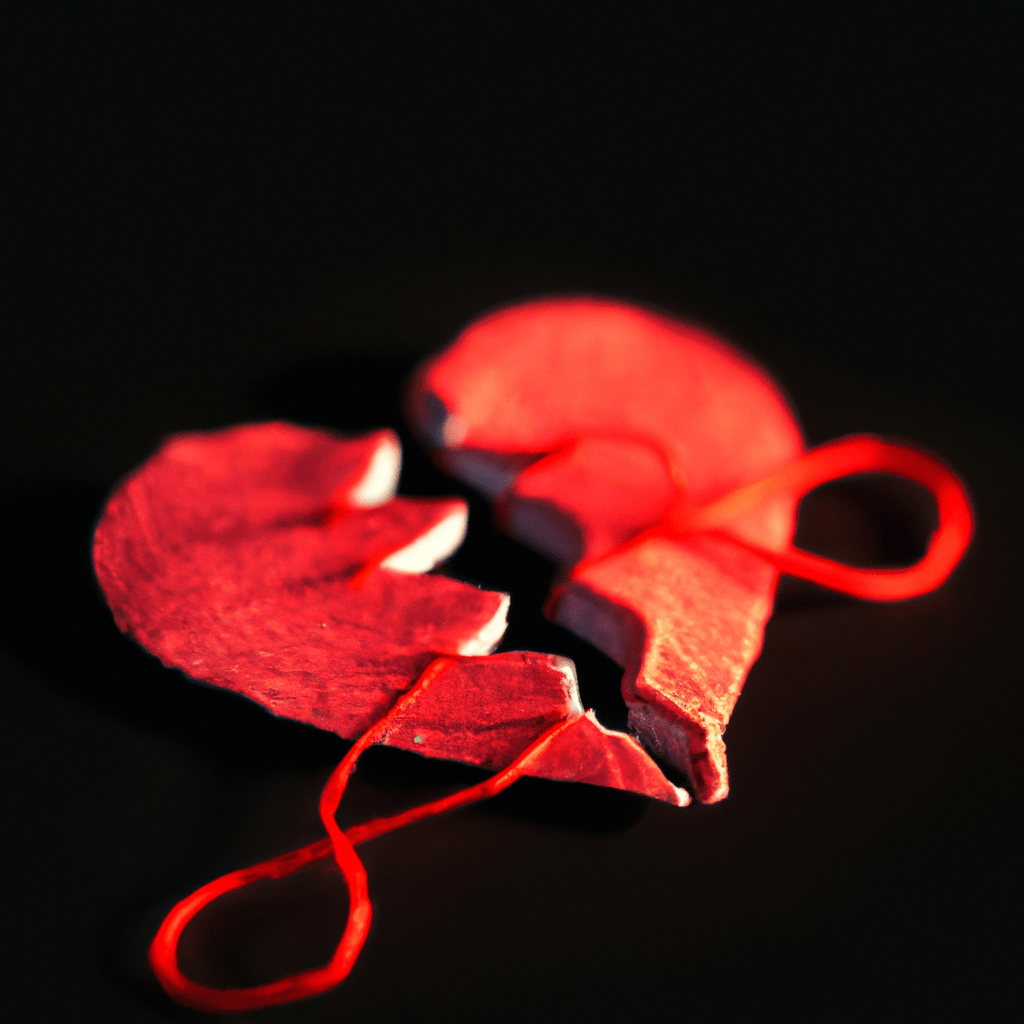 A broken heart stitched back together, symbolizing the healing power of personal therapy.. Sigma 85 mm f/1.4. No text.