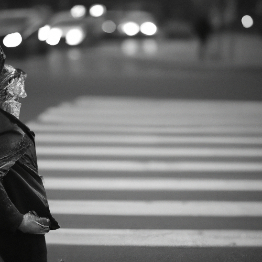[Fotka] - Man standing at a crossroads, torn between cultural expectations and personal values.. Sigma 85 mm f/1.4. No text.