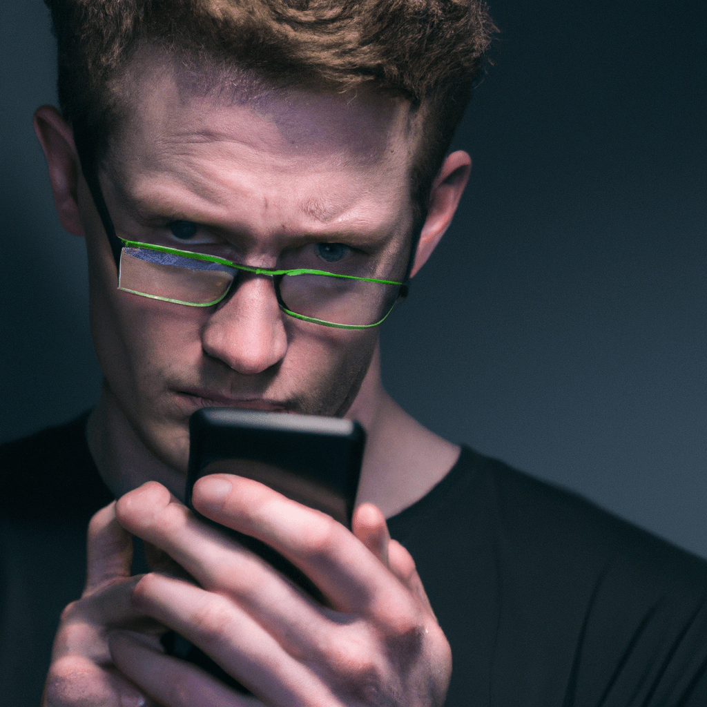 5 - [Man secretly scrolling through his phone with a guilty expression]. Nikon 50mm f/1.8. No text.. Sigma 85 mm f/1.4. No text.